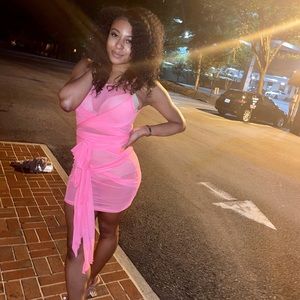 Pink dress